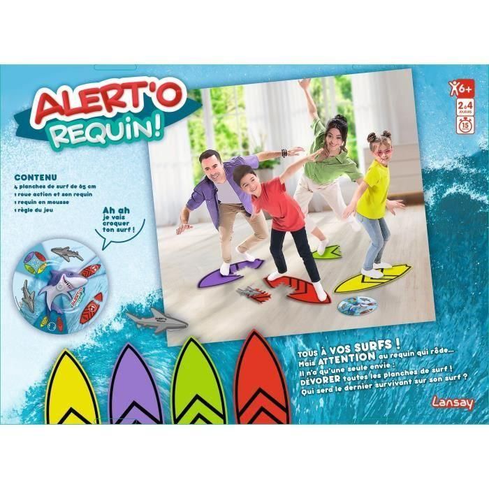Lansay LAN3181860751909 - Juego de Mesa ¡Alerta de Tiburón! para Niños de 5 Años en Adelante 3 Lansay LAN3181860751909 - Juego de Mesa ¡Alerta de Tiburón! para Niños de 5 Años en Adelante 3