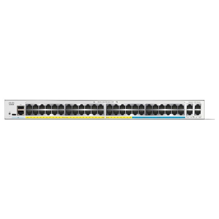 Cisco CATALYST 1300 Switch Gestionado 16-Port 2.5GE PoE Montaje en Rack Gigabit Ethernet 1 Cisco CATALYST 1300 Switch Gestionado 16-Port 2.5GE PoE Montaje en Rack Gigabit Ethernet 1