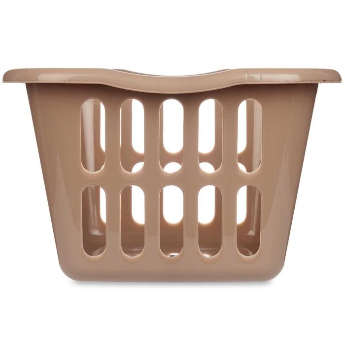 Cesto Rectangular Kipit 58x42 cm, Taupe, Polipropileno, 50 l (12 Unidades) 2 Cesto Rectangular Kipit 58x42 cm, Taupe, Polipropileno, 50 l (12 Unidades) 2