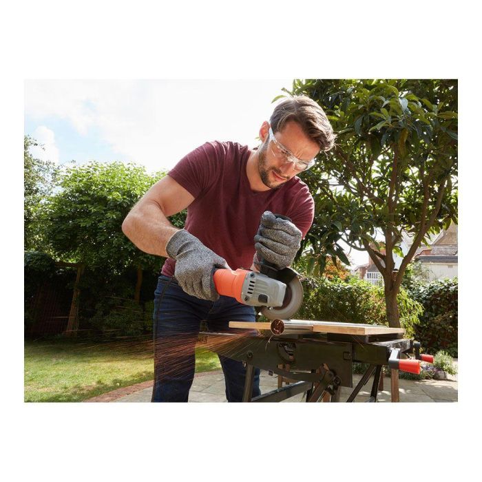 Black+Decker Mini Amoladora BEG010-QS 710W Ø115mm 4