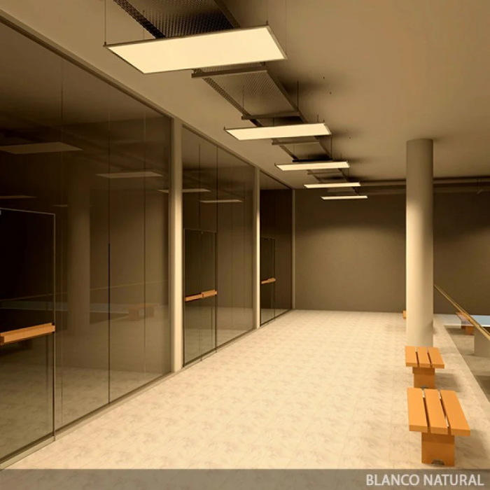 BX3 LIGHT Panel LED Superslim Modular Empotrable 1200x600 mm 72W 4000K Blanco Frio BX3-PAN120060072W-W para Oficinas