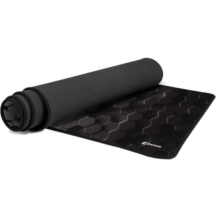 Sharkoon SKILLER SGP30 Alfombrilla de Ratón Gaming para Largas Sesiones, Antideslizante, Gran Tamaño - Negro/Gris 2 Sharkoon SKILLER SGP30 Alfombrilla de Ratón Gaming para Largas Sesiones, Antideslizante, Gran Tamaño - Negro/Gris 2