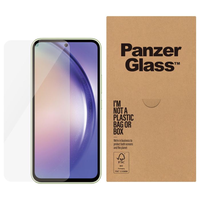 PanzerGlass Protector de Pantalla Samsung Galaxy A54 5G - UWF - 50 Unidades - Vidrio Templado Ultra-Wide Fit, Aplicación en Seco y Sin Burbujas 0 PanzerGlass Protector de Pantalla Samsung Galaxy A54 5G - UWF - 50 Unidades - Vidrio Templado Ultra-Wide Fit, Aplicación en Seco y Sin Burbujas 0