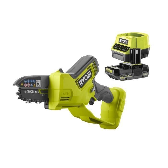 Ryobi ry18psx10a -15th - 18V - función sin arbustos - batería 10 cm - litio + cargador.