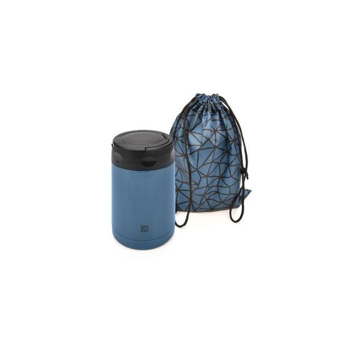 Termo Iris Lunchbox Colored Azul 8359-IA/ Capacidad 500ml/ para sólidos 3 Termo Iris Lunchbox Colored Azul 8359-IA/ Capacidad 500ml/ para sólidos 3