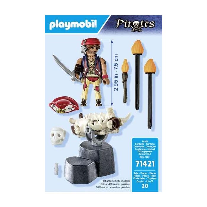 Figura artillero pirata playmobil pirates 4 Figura artillero pirata playmobil pirates 4