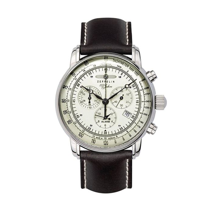 Reloj Hombre Zeppelin 8680-3 Blanco Reloj Hombre Zeppelin 8680-3 Blanco