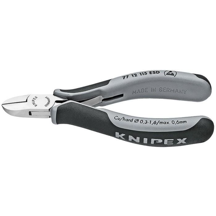 Knipex Alicates de Corte Diagonal para Electrónica ESD