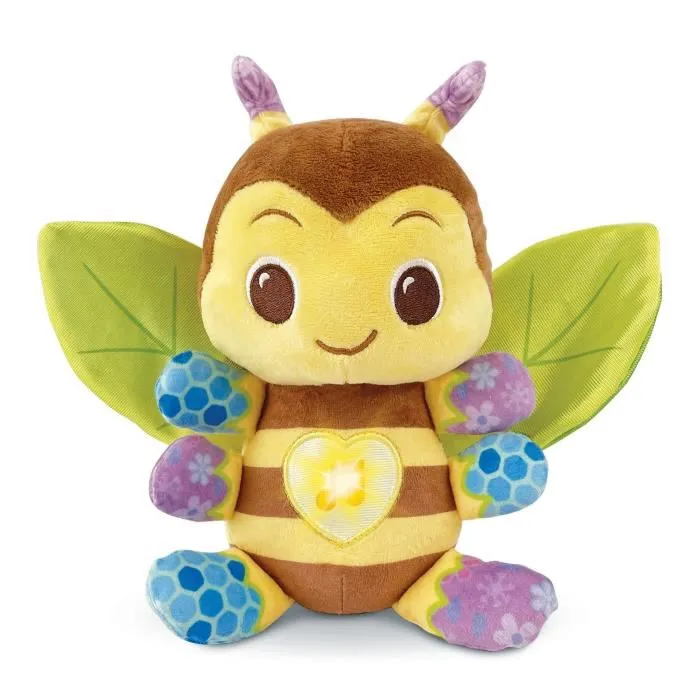 VTECH BABY Maëlle, my Discovery Bee - Abeja de peluche suave y musical hecha con plástico reciclado para bebés 0 VTECH BABY Maëlle, my Discovery Bee - Abeja de peluche suave y musical hecha con plástico reciclado para bebés 0