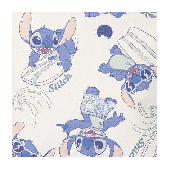 Cerdá Bolsa de la Compra Reutilizable Stitch Disney Azul 36 x 39 x 0.4 cm Apto para Niños 3+ Años 2