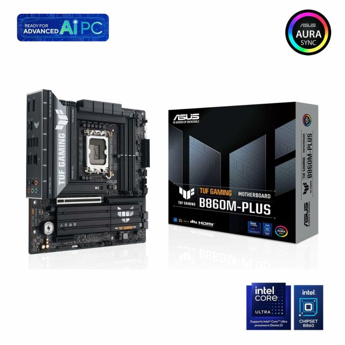 Asus TUF GAMING B860M-PLUS ASU1737712036487 Intel B860 LGA 1851 micro ATX Placa Base 15