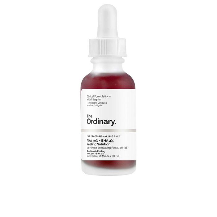 The Ordinary AHA 30% + BHA 2% Peeling Solution 30 ml – Exfoliante Facial Profundo para Piel Radiante y Suave