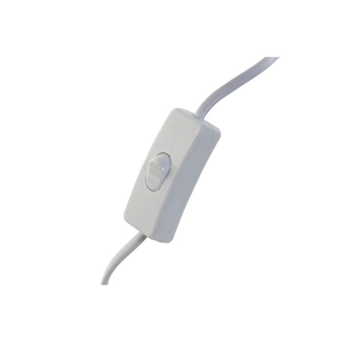 DKD Home Decor Lámpara Sobremesa Tradicional E14 25W Blanco Beige Metal Acrílico Tela Pack 2 Unidades - 22x45x22 cm 2 DKD Home Decor Lámpara Sobremesa Tradicional E14 25W Blanco Beige Metal Acrílico Tela Pack 2 Unidades - 22x45x22 cm 2
