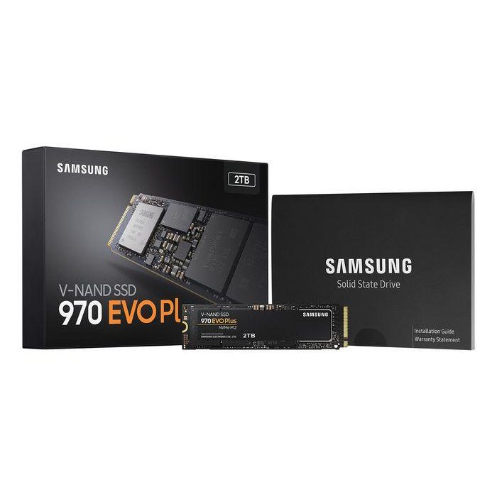 Samsung Samsung SSD 970 Evo Plus 2TB, M.2, PCIe Gen 3.0 x4, NVMe 1.3 6