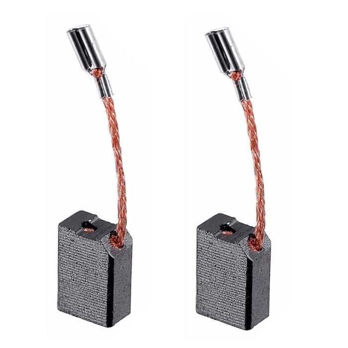 Grafitos Marjal - 9082 Escobillas de Carbón 6.4x10x14 mm | Par de Recambio para Máquinas Electroportátiles (2 Unidades) Grafitos Marjal - 9082 Escobillas de Carbón 6.4x10x14 mm | Par de Recambio para Máquinas Electroportátiles (2 Unidades)