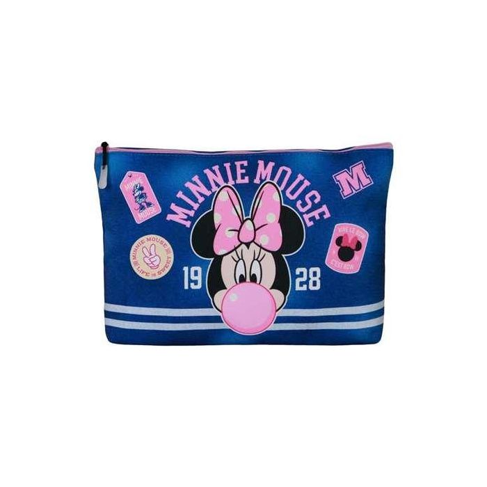 Karactermania Neceser Soleil Minnie Mouse Varsity 30,5 x2 x22,5 cm Poliester Azul 3 Karactermania Neceser Soleil Minnie Mouse Varsity 30,5 x2 x22,5 cm Poliester Azul 3