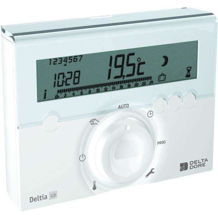 DELTA DORE Deltia 8.03 Termostato programable por radio 1 DELTA DORE Deltia 8.03 Termostato programable por radio 1