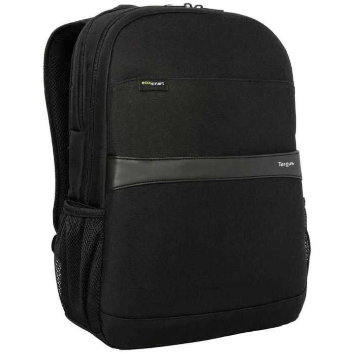 Targus GeoLite Mochila Unisex 16" (40,6 cm) para Portátil Negro, Resistente al Agua, 2 Compartimentos y Bolsillos
