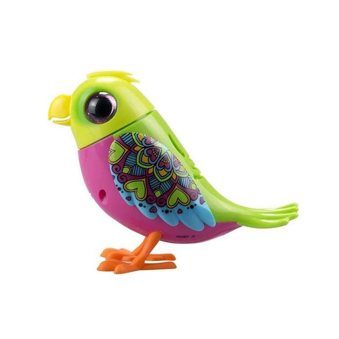 Pajaro cantarin digibirds 8,5 cm pack de 1 mod sdos con mas de 30 melodias. exp 8 piezas. - modelos surtidos 13