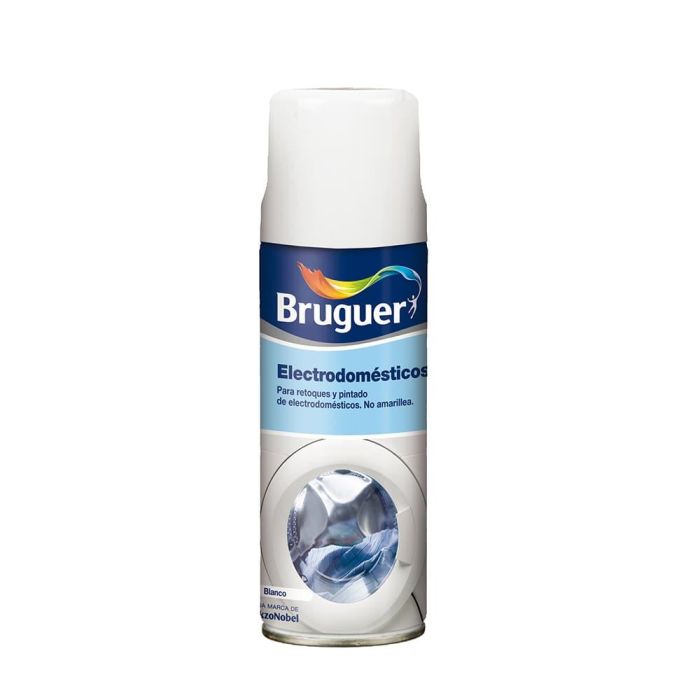 Bruguer 5198000 Spray Blanco 0.4L para Electrodomésticos, Acabado Brillante, Uso Interior 0 Bruguer 5198000 Spray Blanco 0.4L para Electrodomésticos, Acabado Brillante, Uso Interior 0