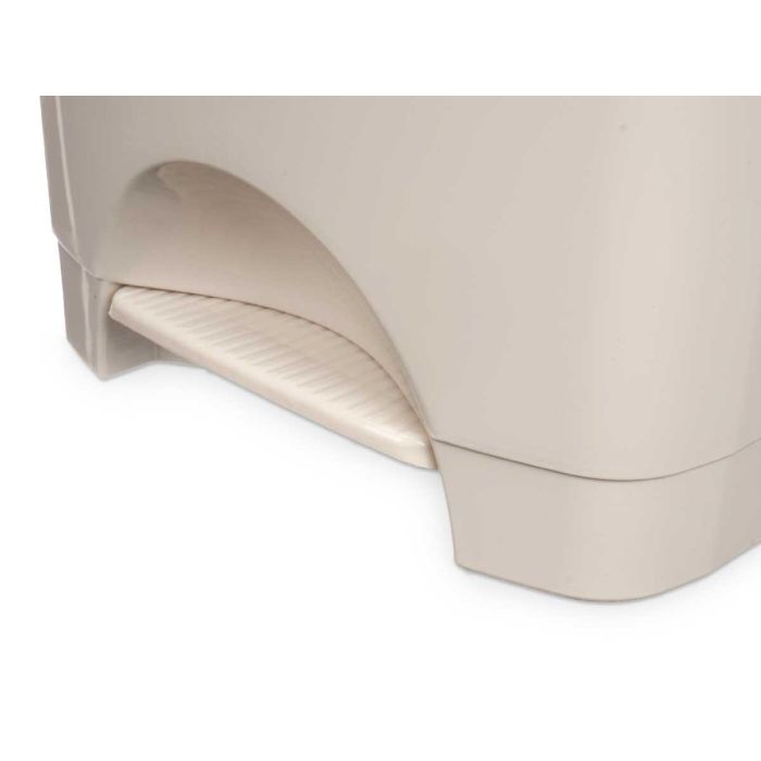 Papelera Pedal Plastico 50L Beis Arte Regal 43X64CM (3 Unidades) 3 Papelera Pedal Plastico 50L Beis Arte Regal 43X64CM (3 Unidades) 3