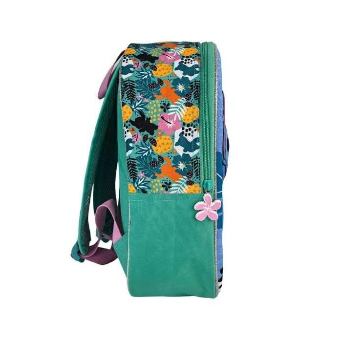 Stitch tropical mochila preescolar 3d. bolsillo lateral. interior totalmente forrado y personalizado.11 x 24 x 6 cm. 1 Stitch tropical mochila preescolar 3d. bolsillo lateral. interior totalmente forrado y personalizado.11 x 24 x 6 cm. 1