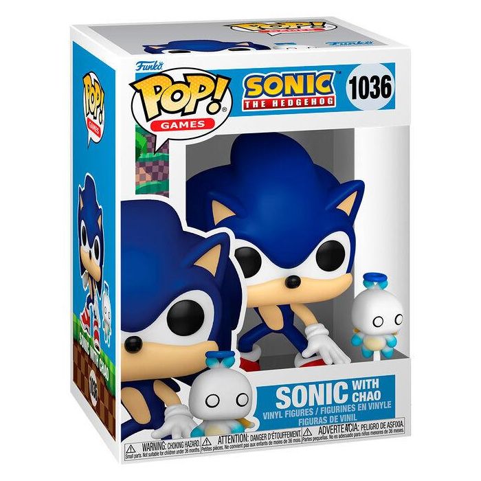 Funko Pop & Buddy Sonic the Hedgehog - Sonic y Chao, figura de vinilo coleccionable 0 Funko Pop & Buddy Sonic the Hedgehog - Sonic y Chao, figura de vinilo coleccionable 0