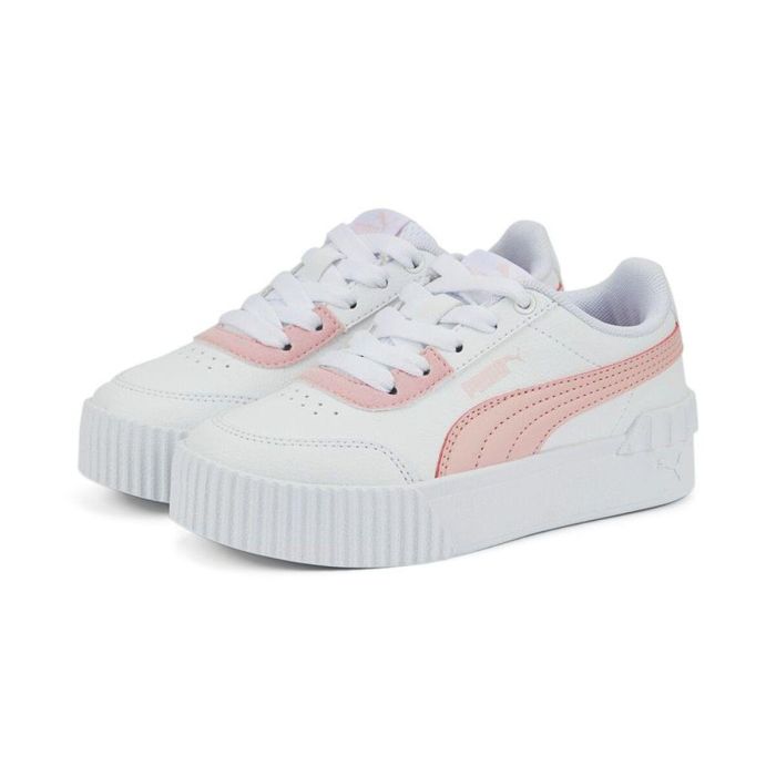 Zapatillas Deportivas Infantiles Puma Carina Lift Blanco M Zapatillas Deportivas Infantiles Puma Carina Lift Blanco M