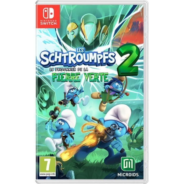 Microids 3701529508585 Los Pitufos 2 El Prisionero de la Piedra Verde Juego para Nintendo Switch