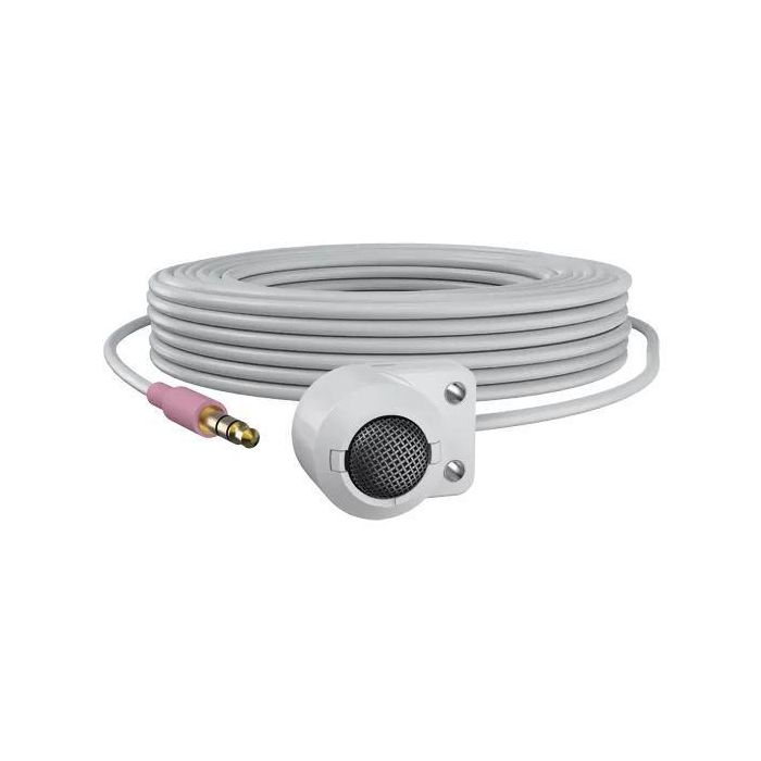 Axis T8351 MK II Micrófono Hemisférico Discreto de Alto Rendimiento para Audio Superior 3.5mm Jack o 4-Pin