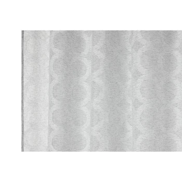 Cortina Urban DKD Home Decor Gris Claro 260 x 140 cm 1