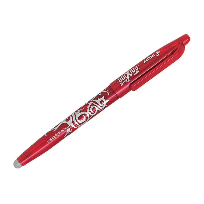 Pilot Bolígrafo Frixion Ball Borrable Roller 0,7 mm Punta Media Rojo en Blister 1
