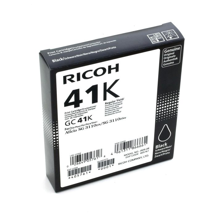 RICOH SG3110DN/3110DNW Cartucho Negro GC-41K RICOH SG3110DN/3110DNW Cartucho Negro GC-41K