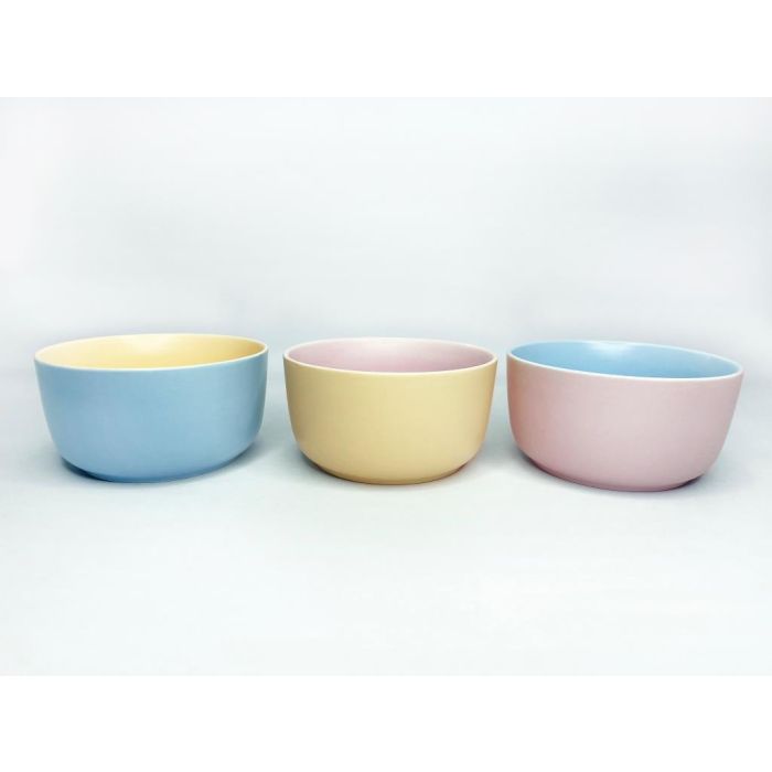 DKD Home Decor Plato Scandi New Bone Multicolor Apto Microondas y Lavavajillas 21x4x21 cm (12 Unidades)
