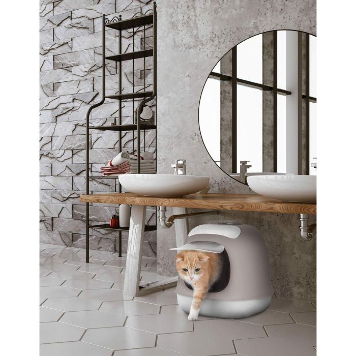 Arenero para Gatos United Pets Verde Polipropileno 40 x 50 cm 5 Arenero para Gatos United Pets Verde Polipropileno 40 x 50 cm 5