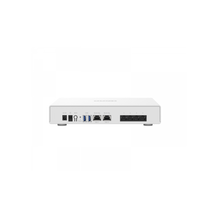 QNAP QHora-301W Router inalámbrico Wi-Fi 6 Doble banda (2.4 GHz/5 GHz) 2475 Mbit/s Blanco 1 QNAP QHora-301W Router inalámbrico Wi-Fi 6 Doble banda (2.4 GHz/5 GHz) 2475 Mbit/s Blanco 1