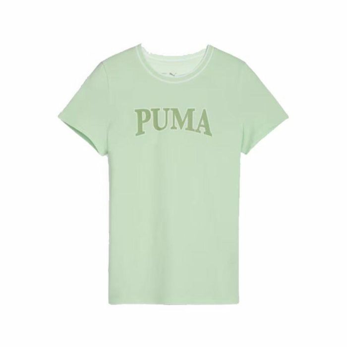 Camiseta de Manga Corta Infantil Puma Squad Verde limón 11-12 Años 0 Camiseta de Manga Corta Infantil Puma Squad Verde limón 11-12 Años 0