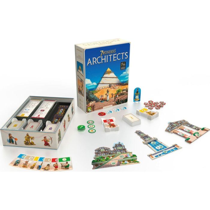 ASMODEE - 7 Wonders: Architects - Edad: 8+ - Número de jugadores: 2-7 - Mixto - 25 minutos 3