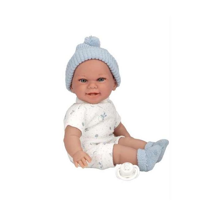 Muñeca elegance 34 cm babyto azul c/mecanismo risa try me Muñeca elegance 34 cm babyto azul c/mecanismo risa try me