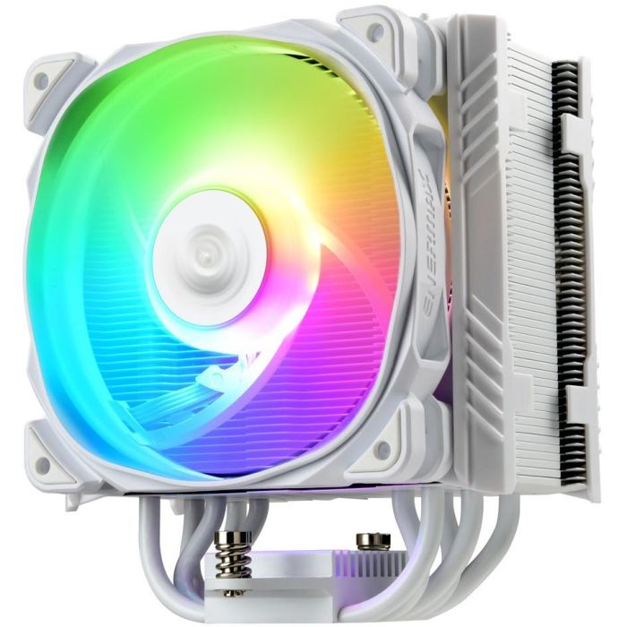 Enermax ETS-T50A-W-ARGB Ventilador Disipador CPU Gaming con RGB, 5 Tubos de Calor, Compatible con Intel/AMD 0 Enermax ETS-T50A-W-ARGB Ventilador Disipador CPU Gaming con RGB, 5 Tubos de Calor, Compatible con Intel/AMD 0