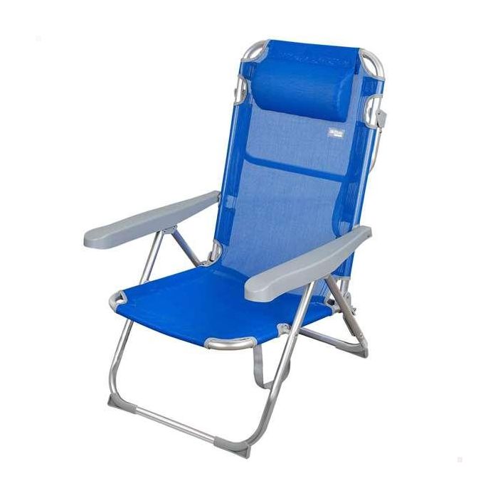 Silla playa alta plegable alumijio gomera 48x60x90 cm con asa. 7 Silla playa alta plegable alumijio gomera 48x60x90 cm con asa. 7