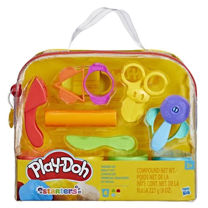 Hasbro HASB11695L0 Mi Primer Kit con 4 botes de plastilina Play-Doh para niños de 3 años en adelante 2