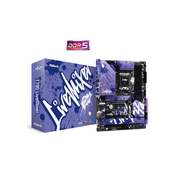 Asrock Z790 LiveMixer Intel Z790 LGA 1700 ATX