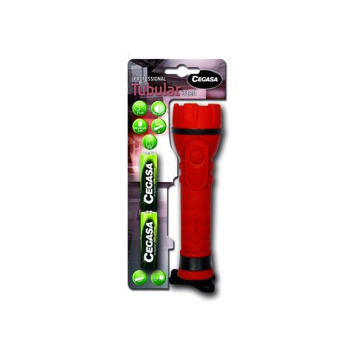 Linterna Cegasa Pro Tubular 3 Led