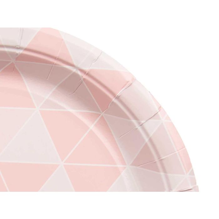 Set 6 Platos Papel 22 Cm Rombos Surtidos Arte Regal (24 Unidades) 3 Set 6 Platos Papel 22 Cm Rombos Surtidos Arte Regal (24 Unidades) 3