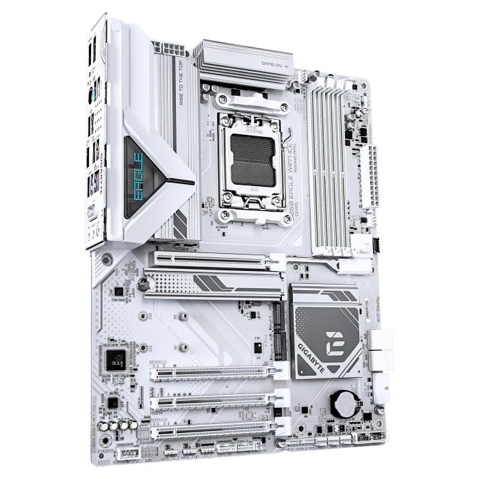 Gigabyte GA-B850 EAGLE WF7 ICE Placa base ATX AMD B850 DDR5 AM5 Wi-Fi 7 2.5GbE para Ryzen 7000/8000/9000 Series 2 Gigabyte GA-B850 EAGLE WF7 ICE Placa base ATX AMD B850 DDR5 AM5 Wi-Fi 7 2.5GbE para Ryzen 7000/8000/9000 Series 2