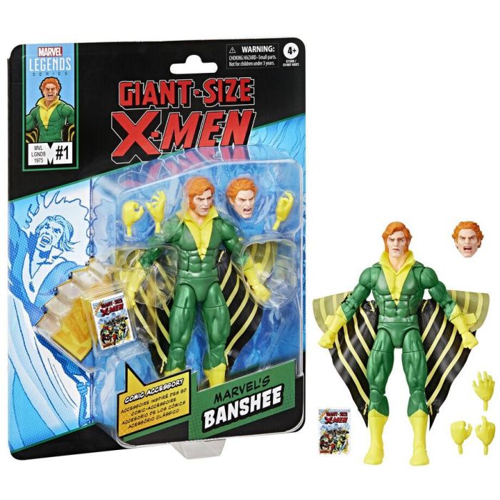 Figura Marvel's Banshee X-Men Marvel Legends 15cm 3 Figura Marvel's Banshee X-Men Marvel Legends 15cm 3