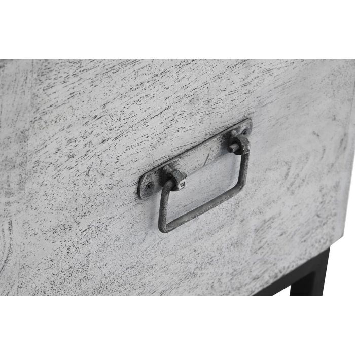 Baúl DKD Home Decor Cerámica Gris Blanco Madera de mango (116 x 40 x 50 cm) 3 Baúl DKD Home Decor Cerámica Gris Blanco Madera de mango (116 x 40 x 50 cm) 3
