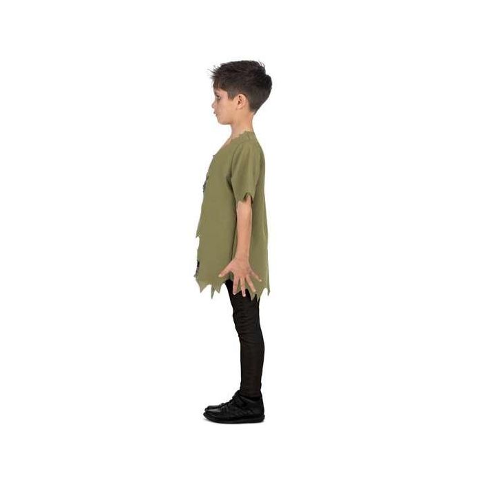 Disfraz infectado camiseta, aplicaciones de látex y bote de látex talla 5-6 y 11 Disfraz infectado camiseta, aplicaciones de látex y bote de látex talla 5-6 y 11