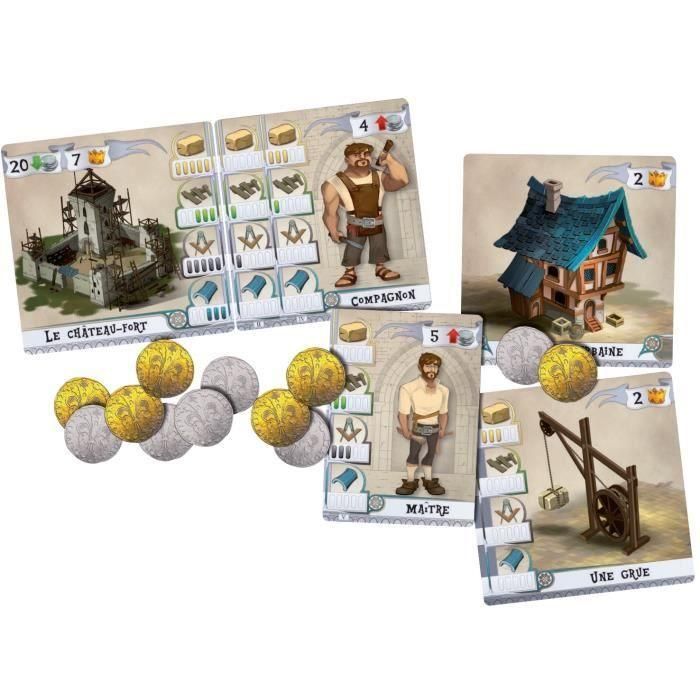 Constructores (Los): Edad Media - Asmodee - Juego de fiesta - A partir de 10 años 1 Constructores (Los): Edad Media - Asmodee - Juego de fiesta - A partir de 10 años 1